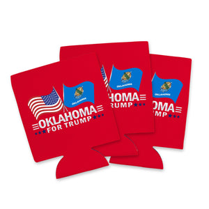 Oklahoma For Trump Limited Edition Can Cooler