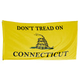 Don't Tread on Connecticut 3 x 5 Gadsden Flag - Limited Edition