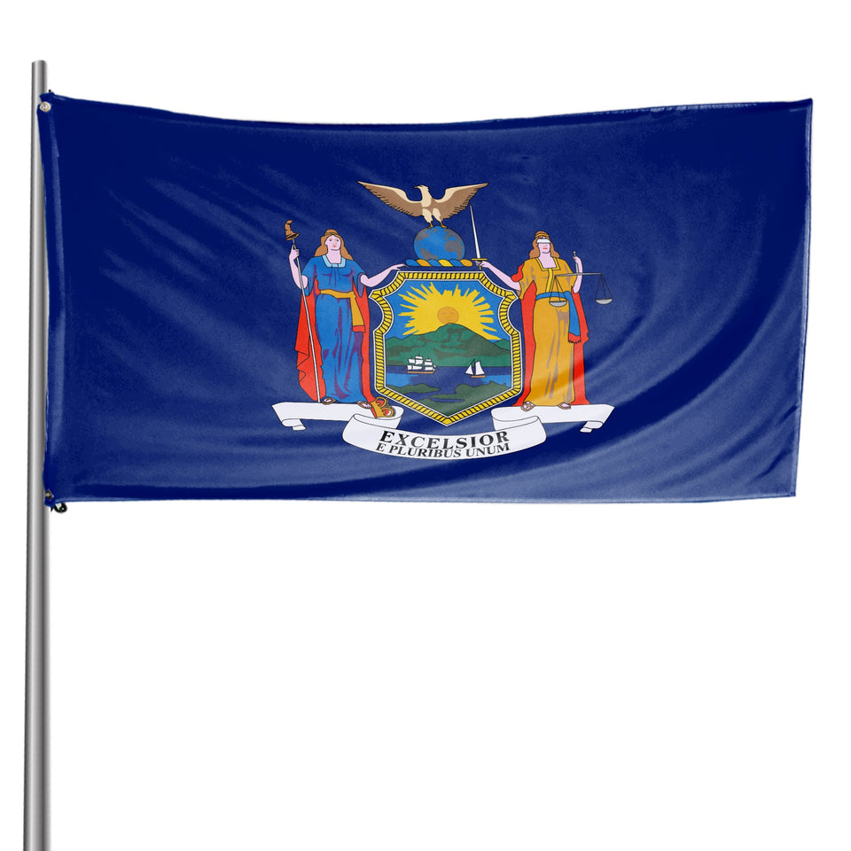 New York State Flag 3 x 5 Feet