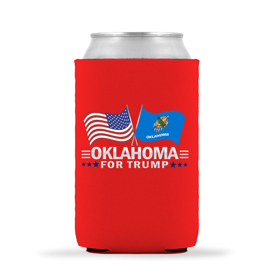 Oklahoma For Trump Limited Edition Can Cooler 6 Pack