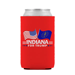 Indiana For Trump Limited Edition Can Cooler 4 Pack