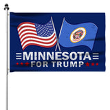 Trump 2024 Make Votes Count Again & Minnesota For Trump 3 x 5 Flag Bundle