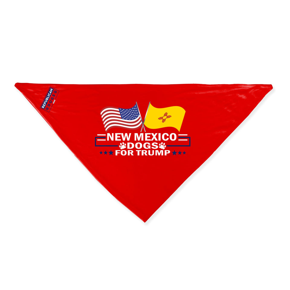 New Mexico For Trump Dog Bandana Limited Edition