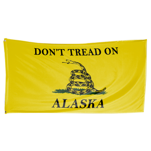 Don't Tread on Alaska 3 x 5 Gadsden Flag - Limited Edition