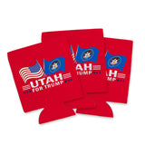 Utah For Trump Limited Edition Can Cooler 4 Pack