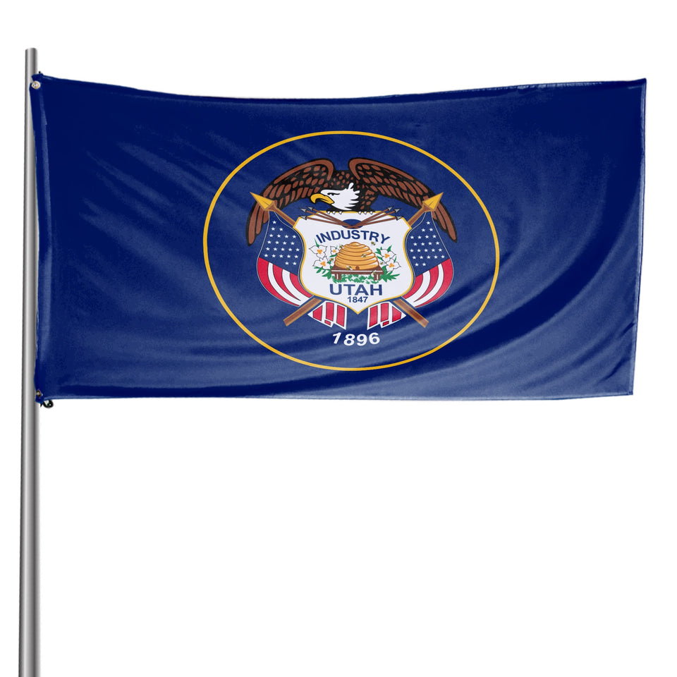 Utah State Flag 3 x 5 Feet