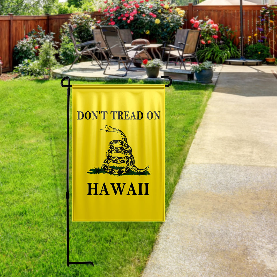 Don't Tread On Hawaii Yard Flag- Limited Edition Garden Flag