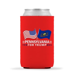 Pennsylvania For Trump Limited Edition Can Cooler 6 Pack