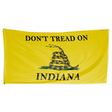 Don't Tread on Indiana 3 x 5 Gadsden Flag - Limited Edition