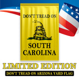 Don't Tread On South Carolina Yard Flag- Limited Edition Garden Flag