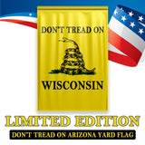 Don't Tread On Wisconsin Yard Flag- Limited Edition Garden Flag