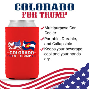 Colorado For Trump Limited Edition Can Cooler  6 Pack