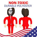 Sleepy Joe Biden & Nancy Tough Plush Dog Chew Toys with Squeakers - Official Republican Dogs Bundle