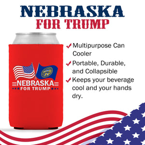 Nebraska For Trump Limited Edition Can Cooler