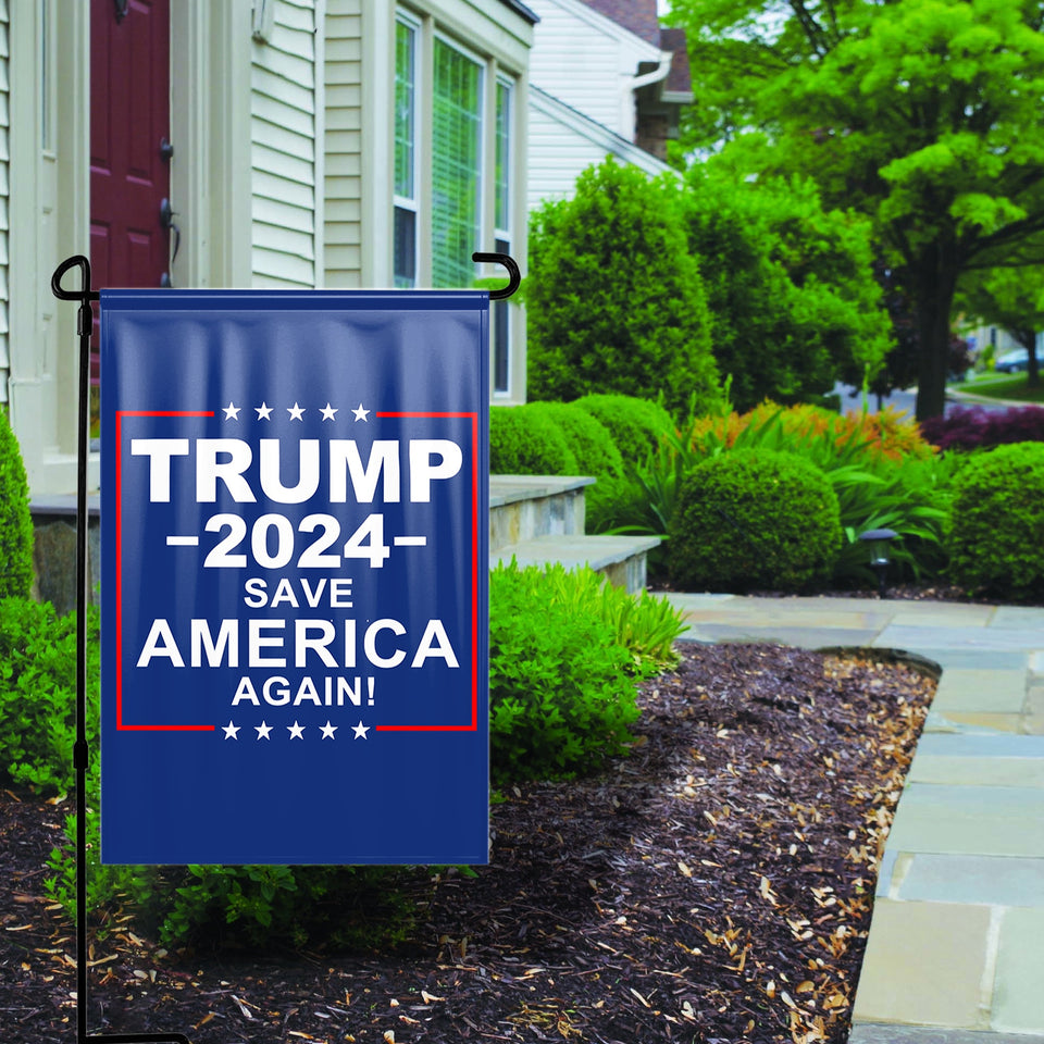 Trump 2024 Save America Again  Limited Edition Yard Flag