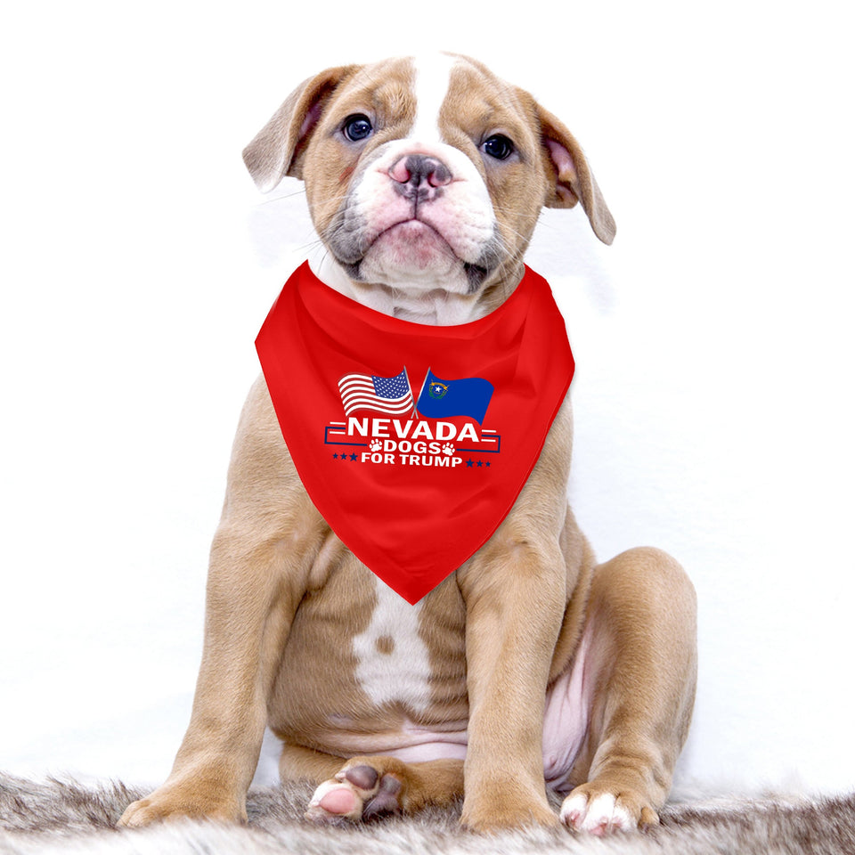Nevada For Trump Dog Bandana Limited Edition