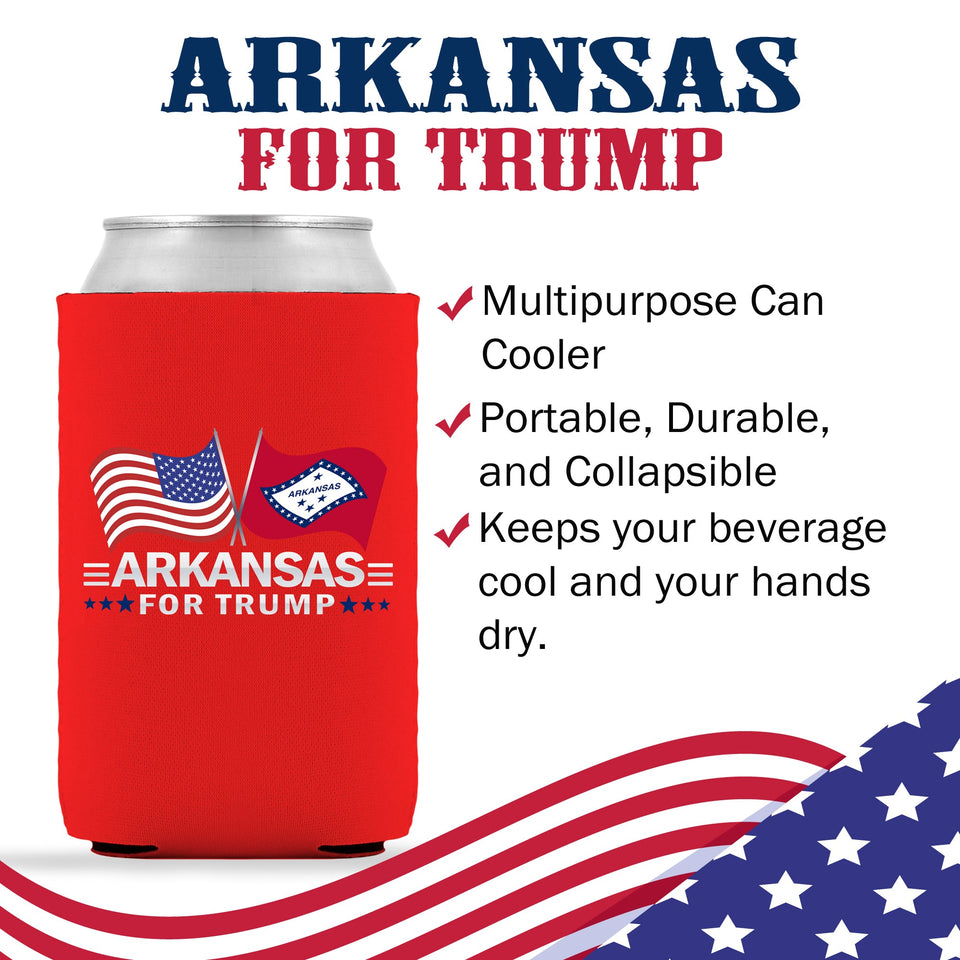 Arkansas For Trump Limited Edition Can Cooler 6 Pack