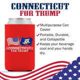 Connecticut For Trump Limited Edition Can Cooler