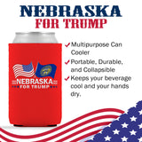Nebraska For Trump Limited Edition Can Cooler 4 Pack
