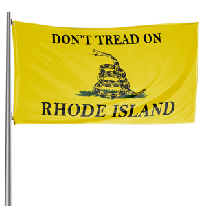 Don't Tread on Rhode Island 3 x 5 Gadsden Flag - Limited Edition