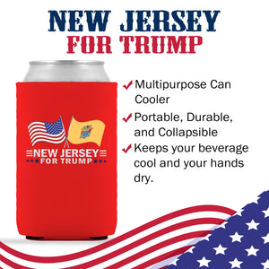 New Jersey For Trump Limited Edition Can Cooler