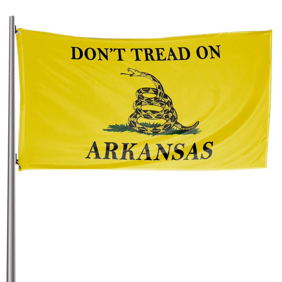 Don't Tread on Arkansas 3 x 5 Gadsden Flag - Limited Edition