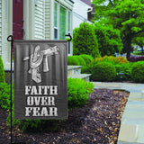 Faith Over Fear Yard Flag