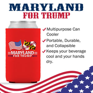 Maryland For Trump Limited Edition Can Cooler 6 Pack