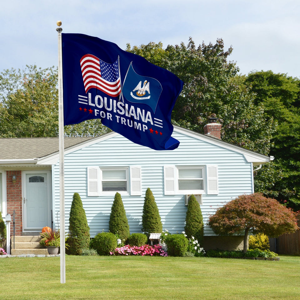 Don't Blame Me I Voted For Trump - Louisiana For Trump 3 x 5 Flag Bundle