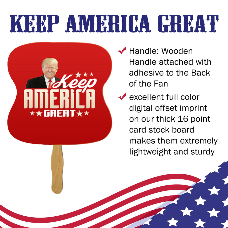 Keep America Great Personal Hand Fan