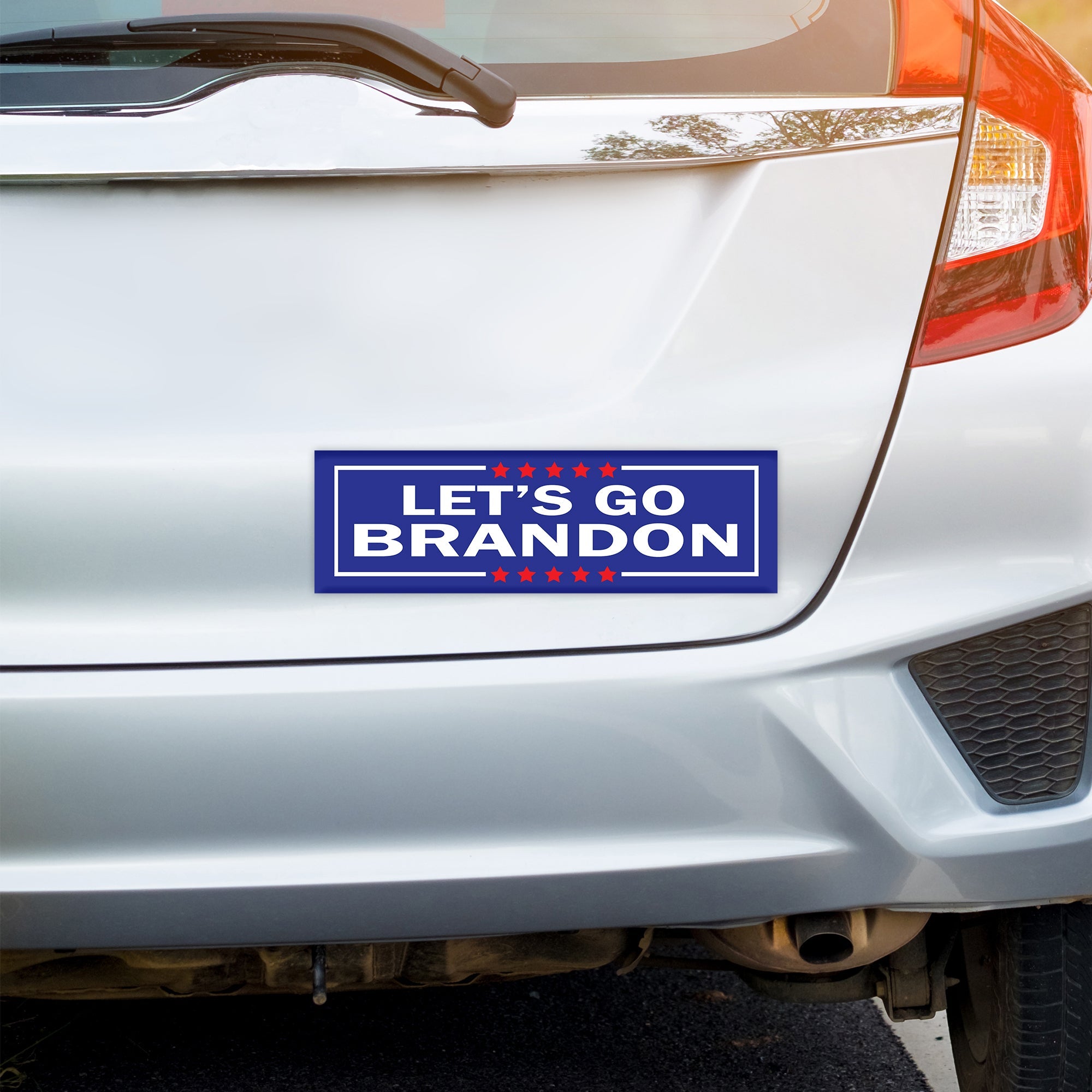 Let's GO Brandon! Bumper Sticker Decal Trump Anti Biden Libertarian GOP  3.25 X 7 : Buy Online at Best Price in KSA - Souq is now :  Automotive
