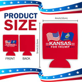 Kansas For Trump Limited Edition Can Cooler 6 Pack