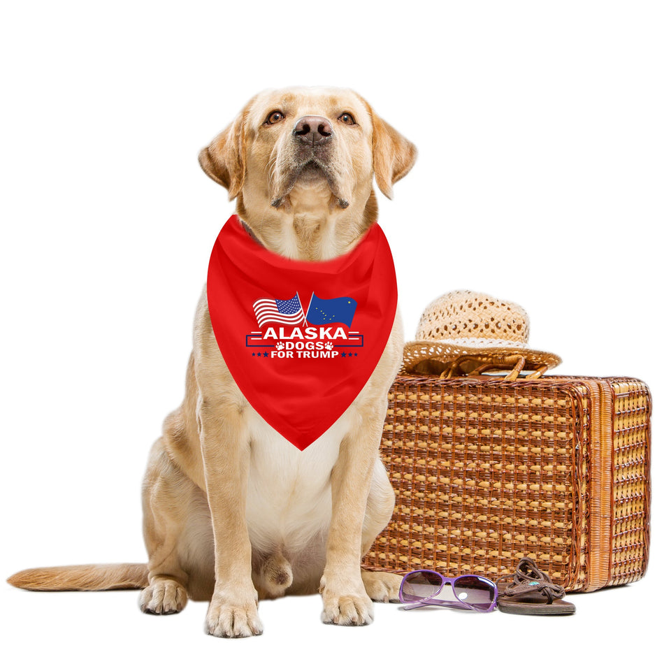 Alaska For Trump Dog Bandana Limited Edition