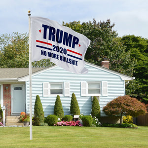 Trump 2020 No More Bullshit - 3 x 5 Flag