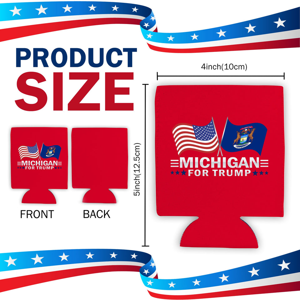Michigan For Trump Limited Edition Can Cooler 6 Pack