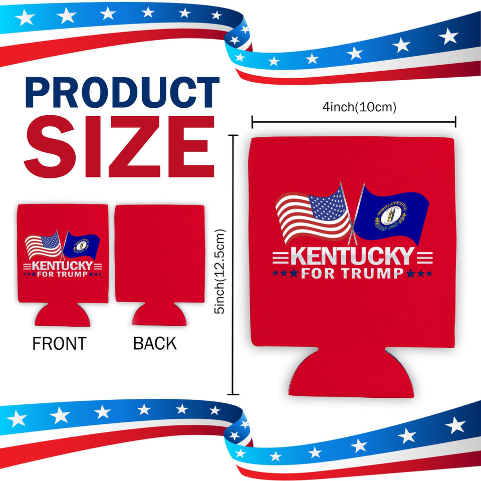 Kentucky For Trump Limited Edition Can Cooler 4 Pack