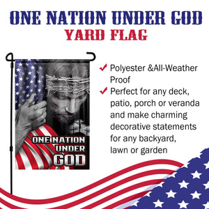 One Nation Under God Limited Edition Yard Flag