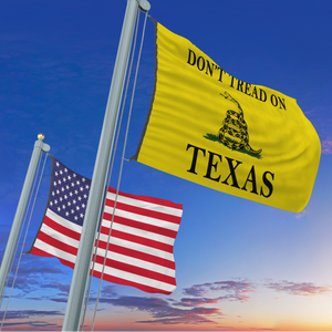 Don't Tread on Texas 3 x 5 Gadsden Flag - Limited Edition