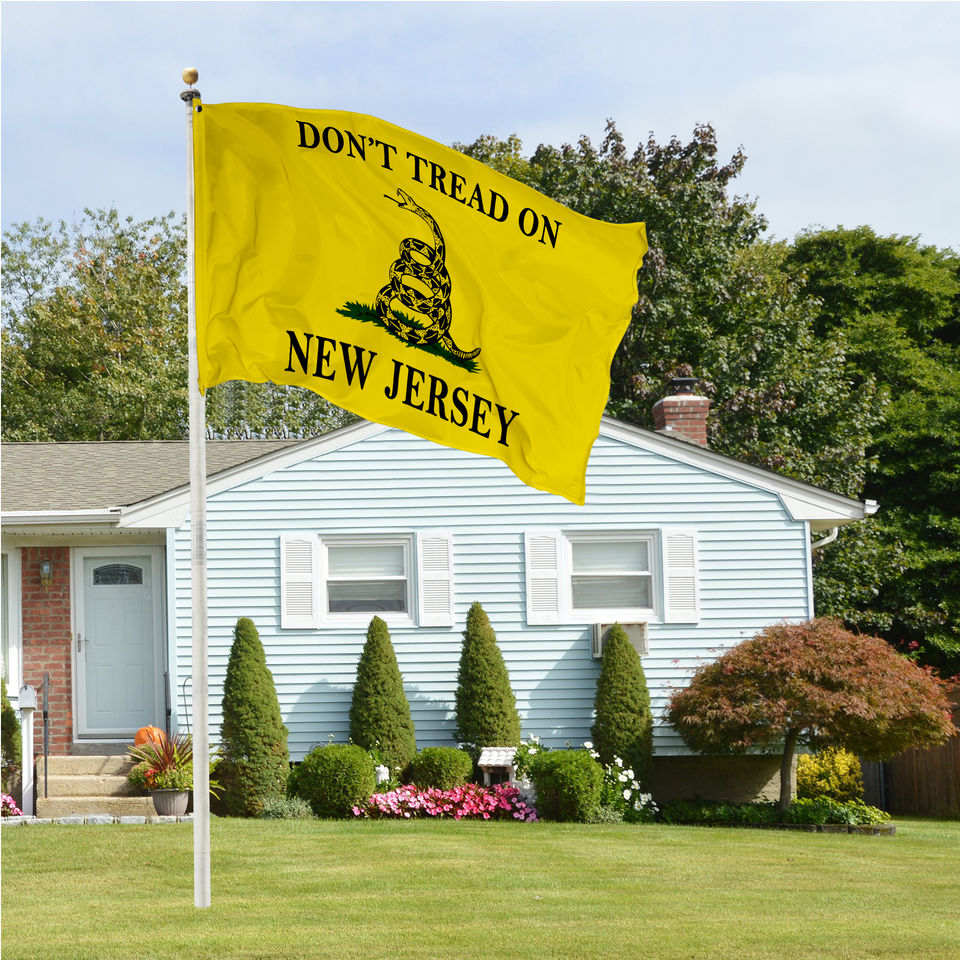 Don't Tread on New Jersey 3 x 5 Gadsden Flag - Limited Edition