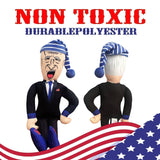 Sleepy Joe Biden Chew Toy Doll + Free North Carolina For Trump Dog Bandana