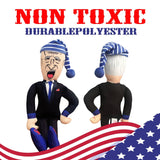 Sleepy Joe Biden Chew Toy Doll + Free Arizona For Trump Dog Bandana
