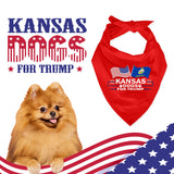 Kansas For Trump Dog Bandana Limited Edition
