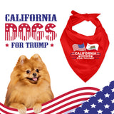 California For Trump Dog Bandana Limited Edition