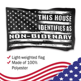 Identifies As Non Bidenary 3 x 5 Flag