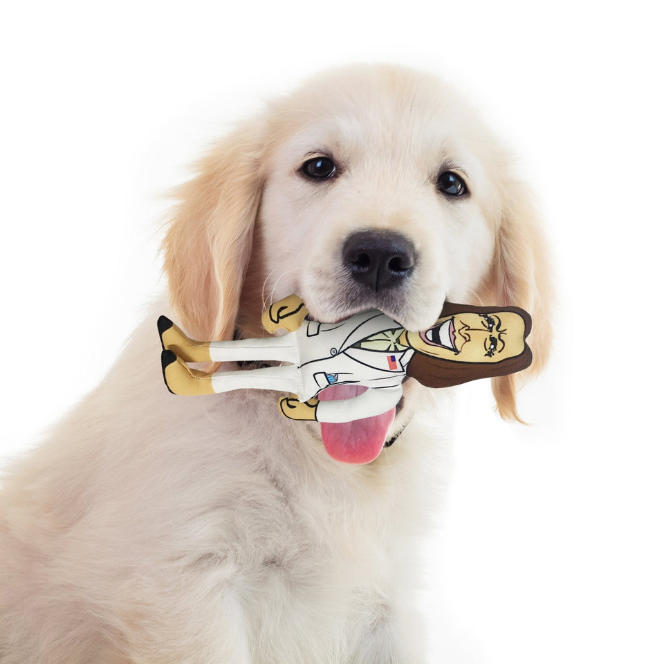 Joe Biden Kamala Harris & Nancy Pelosi Starter Pack Tough Plush Dog Chew Toys with Squeakers - Official Republican Dogs