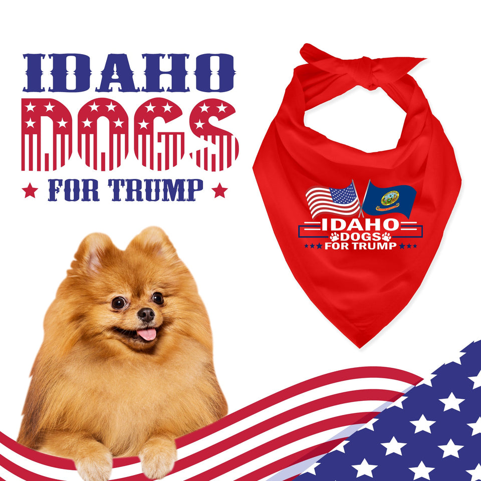 Idaho For Trump Dog Bandana Limited Edition