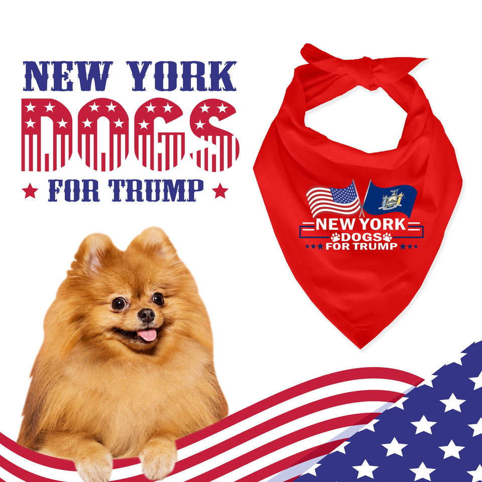 New York For Trump Dog Bandana Limited Edition