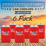 Ohio For Trump Limited Edition Can Cooler 6 Pack