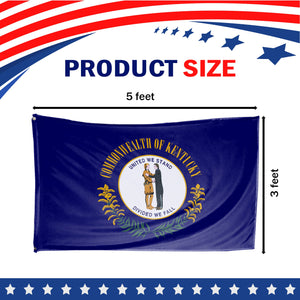 Kentucky State Flag 3 x 5 Feet