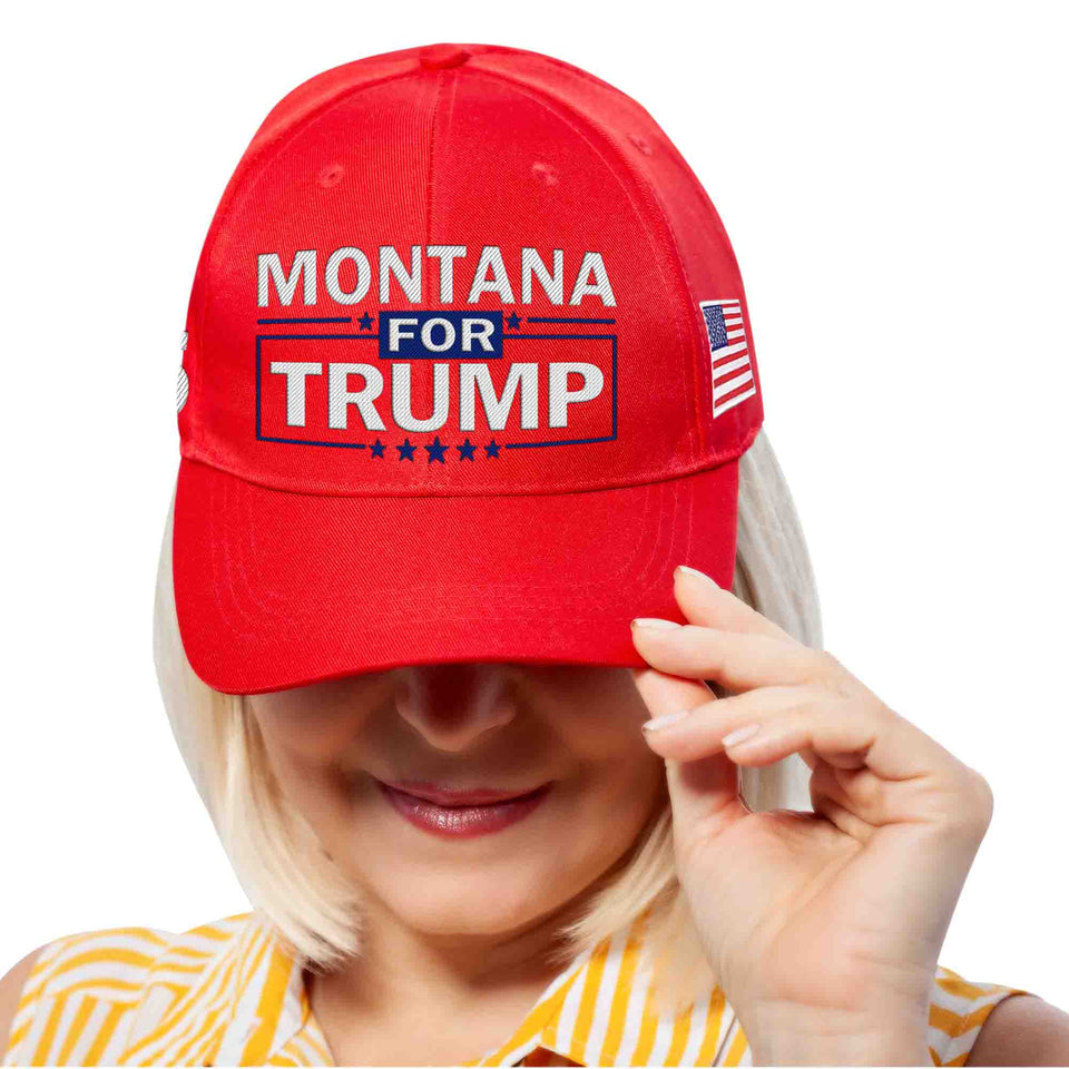 Montana For Trump Limited Edition Embroidered Hat